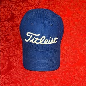 Titleist Golf Hat Blue S/M Logo Cap
